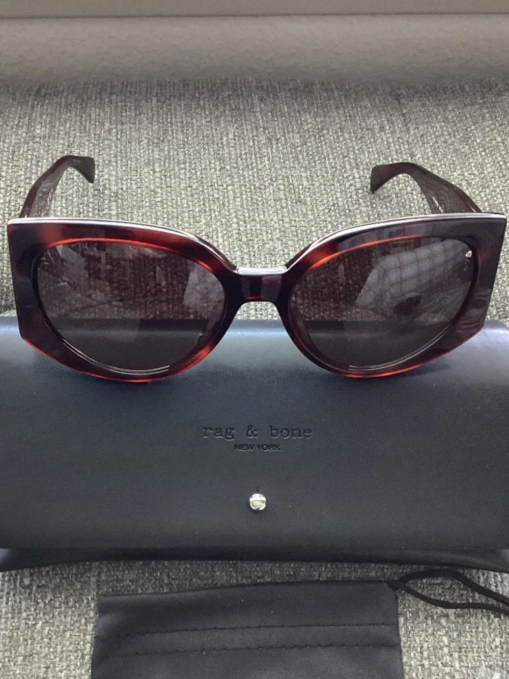 rag & bone 58mm Round Sunglasses